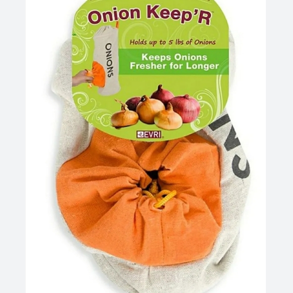 Natural Home Veggie Mesh Bags Reusable Qty 5 & Evri Onion Keeper Bag New - Picture 5 of 6